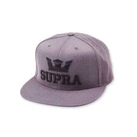 Supra ABOVE SNAP Hats Charcoal Heather | AU-86176